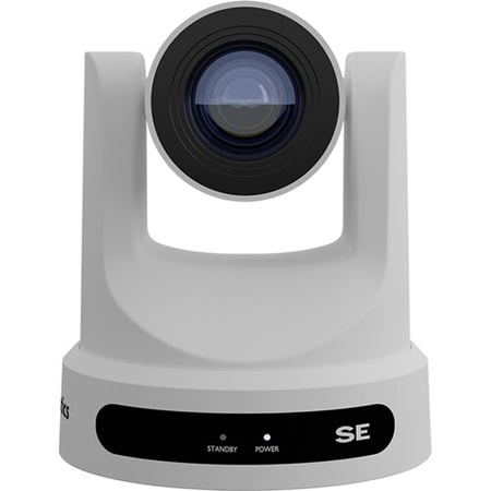 PTZOptics PT30X-SE-WH-G3 Move SE 30x 1080p60 PTZ Camera with 300ft Range Auto-Tracking - HDMI / SDI / USB and IP - White