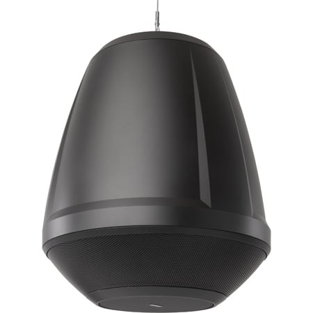 QSC AD-P-HALO-BK Integrated Sub/Satellite Pendant Loudspeaker System - Black