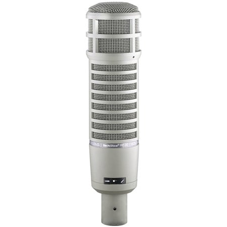 Electro-Voice RE20 Dynamic Cardioid Vocal - Broadcast & Voiceover Microphone