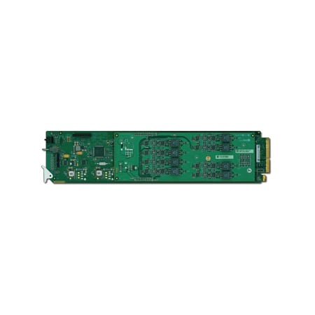 Ross openGear MUX-8258-B-R2B HD/SD 8-Channel AES/EBU Multiplexer 110 Ohm Card w/ Weco/BNC Rear Module
