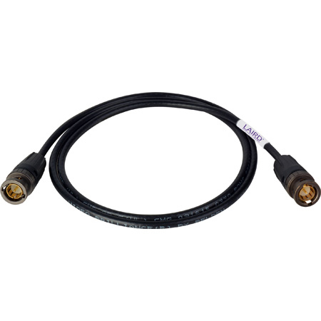 Laird RTBNC-1855-006 6G-SDI 2K UHD Cable w/ Neutrik rearTWIST UHD BNC Connectors & Belden 1855A Cable - 6 Foot