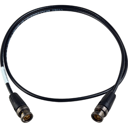 Laird RTBNC-4855-006 12G-SDI 4K UHD Cable w/ Neutrik rearTWIST UHD BNC Connectors & Belden 4855R Cable - 6 Foot Black