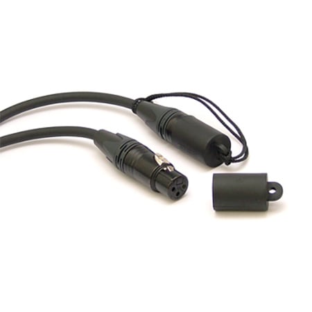 Neutrik RUBBER-CAP-CABLE Rubber Cap for XLR and etherCON Cable Connectors with Cable Attachment Loop