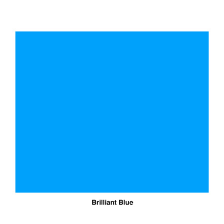 Rosco R69 Gel Sheet - Brilliant Blue