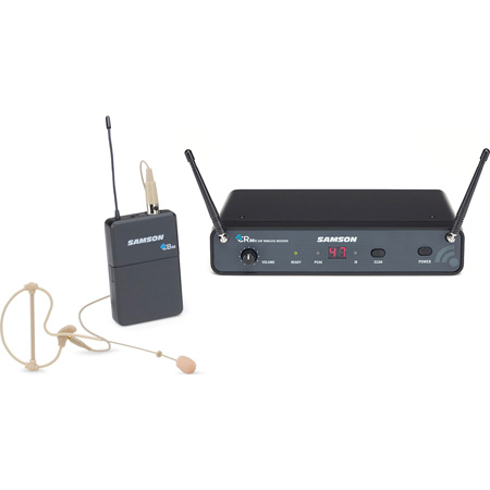 Samson SWC88XBCS-K Concert 88x Wireless Earset System with SE10 Earset (CB88/CR88x) - K Band