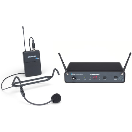 Samson SWC88XBHS5-D Concert 88x Wireless Headset System with HS5 Headset (CB88/CR88x) - D Band