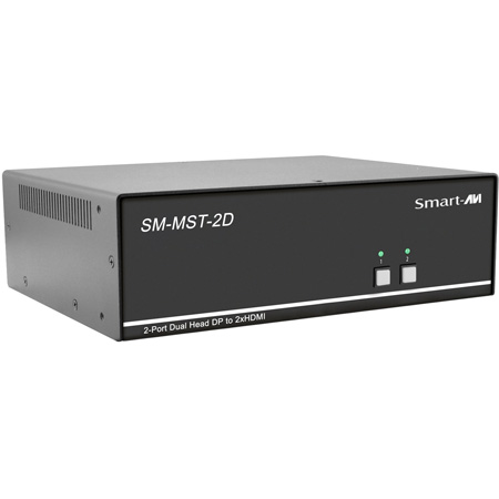 Smart AVI SM-MST-2D MultiStream Transport Technology KVM Switch with Dual 4K HDMI Out - 2 Port