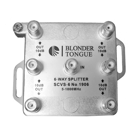 Blonder Tongue SCVS-6 6-way Splitter