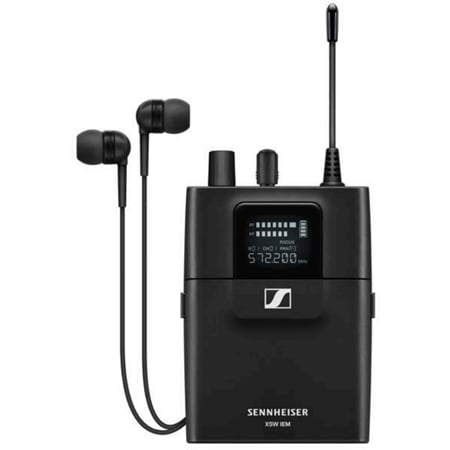 Sennheiser Lightweight In-Ear Monitoring Bodypack Receiver XS Wireless IEM Setups Freq Range A 476 - 500MHz