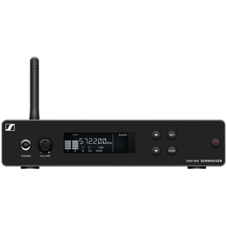 Sennheiser Single Half-Rack Stereo UHF Transmitter with Rugged Metal Housing - Frequency Range: A - 476 - 500 MHz
