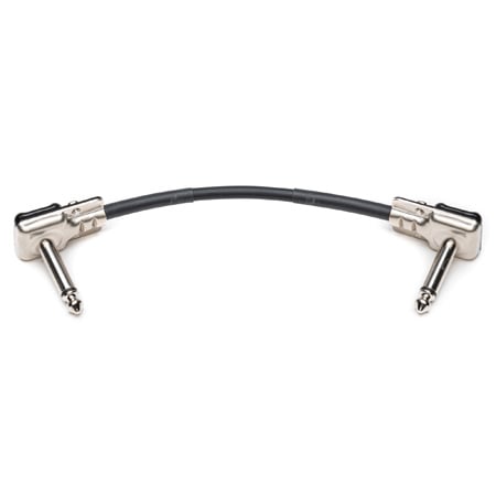 Sescom SES-PBPK-04 Pedal Board Cable Pack with Right Angle Pancake Style Connectors- 6x 6 Inch