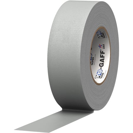 Pro Tapes 001UPCG255MGRY Pro Gaff Gaffers Tape SGT-60 - 2 Inch x 55 Yards - Gray