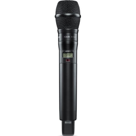 Shure ADX2FD/K9B Axient Digital Handheld Transmitter w/ KSM9 Capsule - Freq Diversity - G57 (470 - 616MHz) - Black