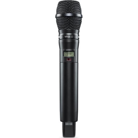 Shure ADX2FD/VP68 Axient Digital Handheld Transmitter w/ VP68 Capsule - Freq Diversity - G57 (470 - 616MHz)