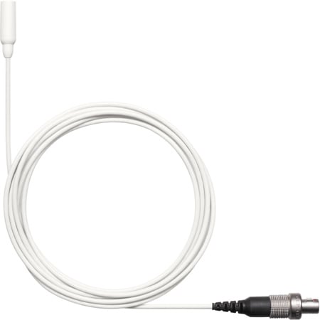 Shure TL48W/O-LEMO-A TwinPlex Omnidirectional Lavalier Mic w/ Tailored Sound Signiature - Lemo 3 Connector - White