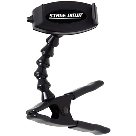 Stage Ninja FON-9-CB Ninja Clamp Phone Mount with Clamp Base