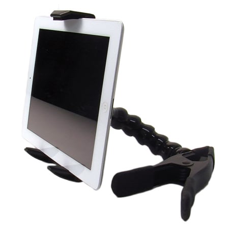 Stage Ninja TAB-8-CB Ninja Clamp Tablet Mount with Clamp Base