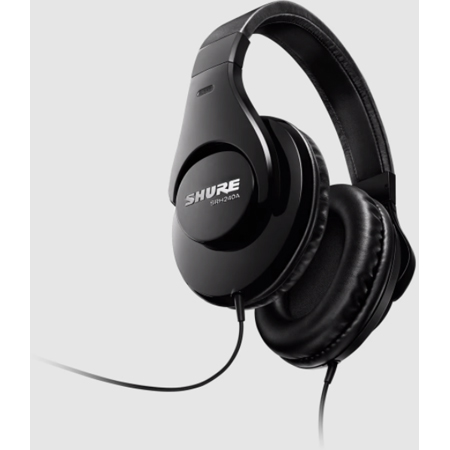 Shure SRH240A Professional Quality Headphones Designed for Home Recording & Everyday Listening