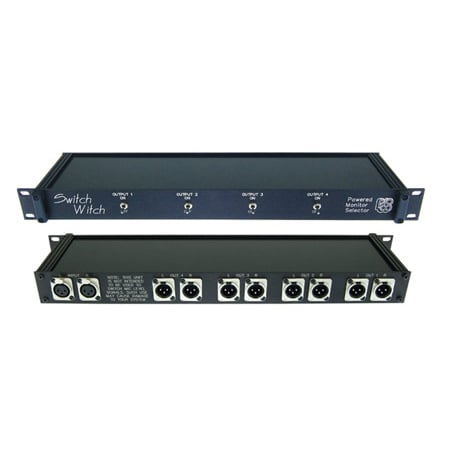 Pro Co Switch Witch Stereo In 4 Stereo Out Monitor Switcher