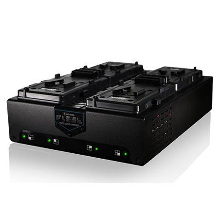 Core SWX FLEET-Q4S 4-Position Simultaneous Charger - V-Mount