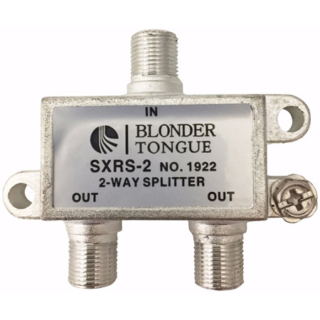 Blonder Tongue Solder Back 5-1000 MHz In-Line 2 Way RF Splitter