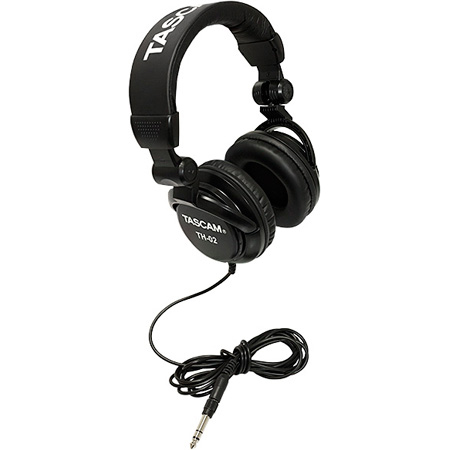 Tascam TH-02B Closed-back Stylish Headphone - Black