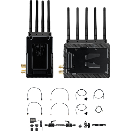 Teradek Bolt 6 XT 750 12G-SDI/HDMI Wireless Video Transmitter & Receiver Deluxe Set with V-Mount Battery Plate