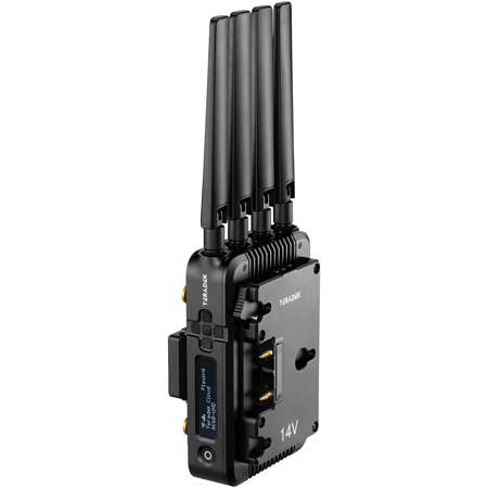 Teradek 857-CG Prism Mobile Mk II Camera Back Bonded Dual HEVC/AVC Video Encoder with 12G-SDI & HDMI out - Gold Mount