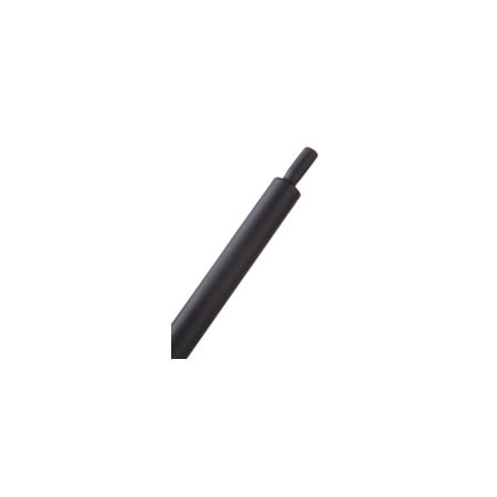 TechFlex H3N0.50 1/2-Inch Shrinkflex 3:1 Polyolefin Heatshrink Tubing - Black - 25-Foot