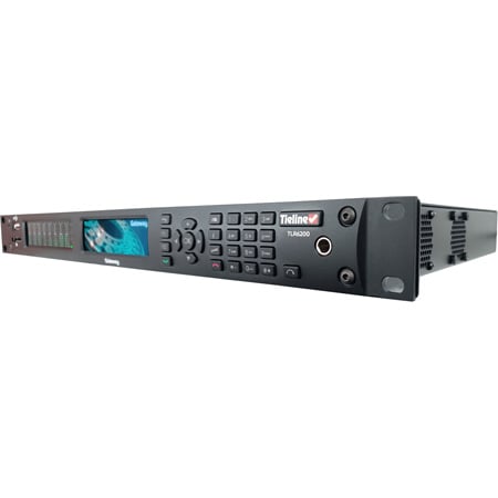 Tieline TLR6200-16W Gateway WNET 1RU 16 Mono/8 Stereo Multi Channel IP Audio Codec - Analog/AES3/AES67/SMTPE ST 2110-30