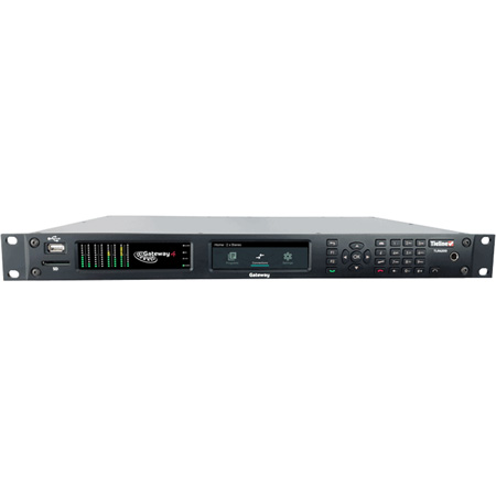 Tieline TLR6200-4 Gateway 4 1RU 4 Mono/2 Stereo Multi Channel IP Audio Codec - Analog/AES3/AES67 & SMTPE ST 2110-30