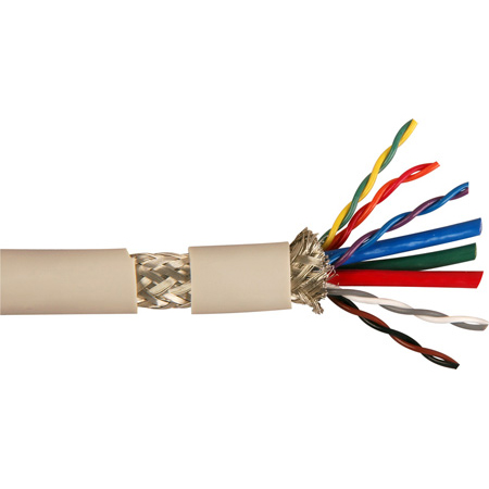 Connectronics Triple Shielded HD/UXGA Cable w/3 Coax & 5 Twisted Pair Per Ft