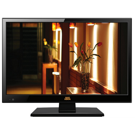 ToteVision LED-1566HDT 15.6 Inch TV/Monitor 16:9 ATSC/QAM Tuner 1920x1080 HDMI VGA AV IN YPbPr 3D Comb 300 Nit