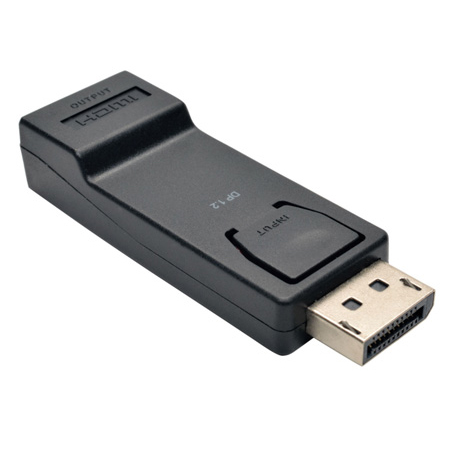 Tripp Lite P136-000-UHD-V2 DisplayPort to HDMI 4K Video Active Adapter DP 1.2 to HDMI Audio / Video Converter