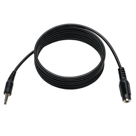 Tripp Lite P318-006-MF 3.5mm Mini Stereo Audio 4 Position TRRS Headset Extension Cable (M/F) 6 Feet