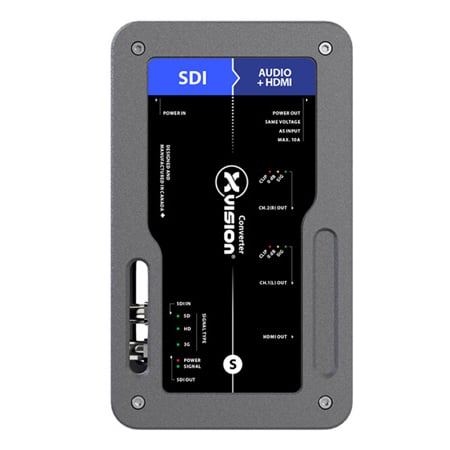 Theatrixx XVV-SDI2AUDIO xVision Converter - SDI De-Emdedder to HDMI + Audio - Edison Out