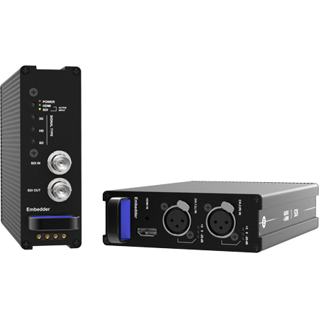Theatrixx XVVRM-AUDIO2SDI Reversible Module - Audio Embedder - HDMI 1.2/3G-SDI + Audio to 3G-SDI