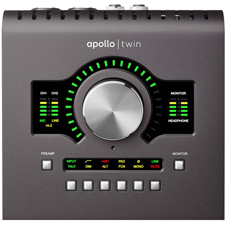 Universal Audio APLTWDII-HE Thunderbolt Audio Interface Apollo Twin MkII Heritage Edition (Desktop/Mac/Win/TB2)