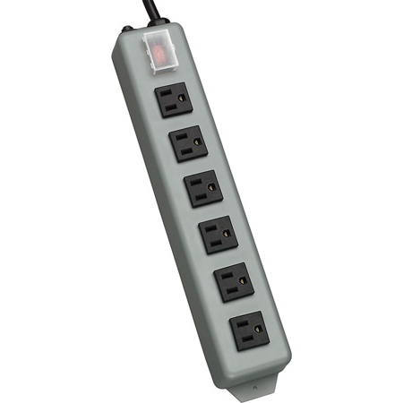 Tripp-Lite Waber UL24RA-15 6 Outlet Power Strip with Relocatable Power Tap with 15 Foot Cord
