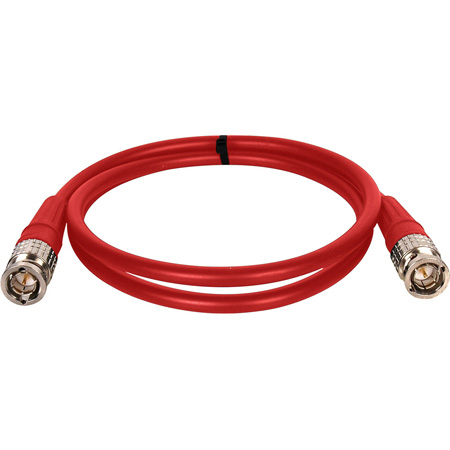 Canare VAC025F-RD BNC to BNC Patch Cable 25ft - Red
