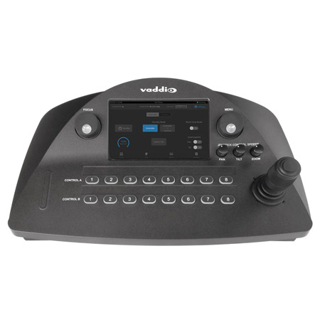 Vaddio 999-5750-000 PCC Premier Camera Controller with 7 Inch Touchscreen - HdBaseT/HDMI for up to 16 PTZ Cameras