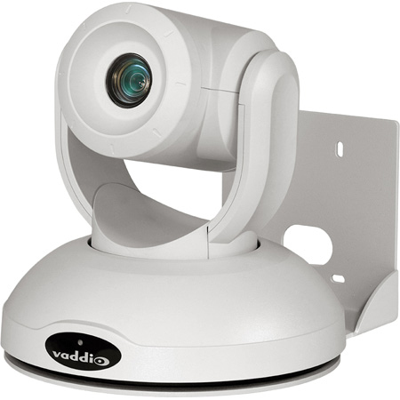 Vaddio 999-9952-000W RoboSHOT 40 UHD 4K PTZ Streaming Camera - 3G-SDI - 40x Zoom - White
