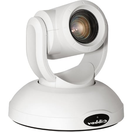 Vaddio RoboSHOT 20 UHD HD-SDI 4K Streaming PTZ Camera  - 20x Zoom - White