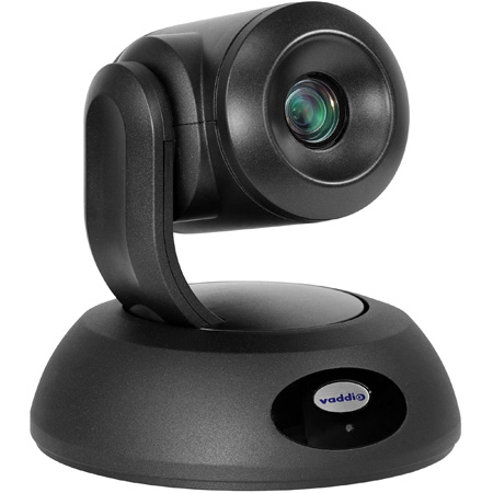 Vaddio 999-99600-000 RoboSHOT 12E HDBT PTZ Streaming Camera HDbaseT/HDMI/H264 - 12x Zoom - Black