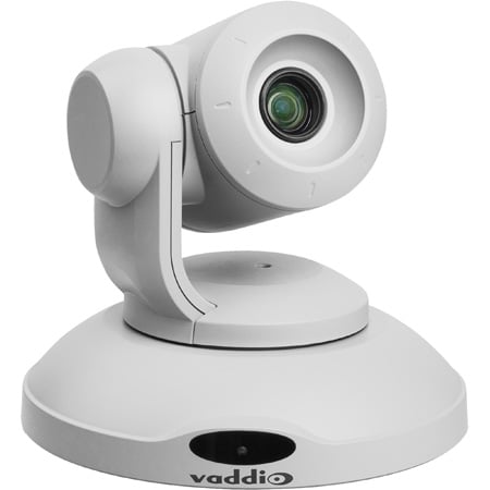 Vaddio 999-9995-000W ConferenceSHOT AV HD Conference Room Streaming Camera - 10x Zoom - USB 3.0 - White