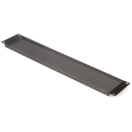 Middle Atlantic 2RU Vented Rack Panel - Perforated Rack Panel - 19 Inches Wide