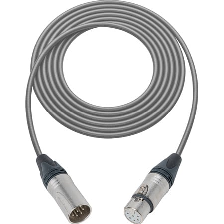 Sescom XLM6S-XLF6S-75 Audio Cable Belden & Neutrik 6-Pin XLR Male to Female Switchcraft Compatible Connectors-75 Foot