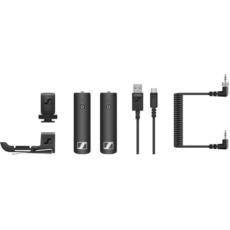 Sennheiser XSW-PORTABLEBASESET Portable Base Set with 3.5mm Transmitter and 3.5mm Receiver - Li-Ion