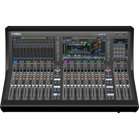 Yamaha DM7 Dante Enabled Professional 120-Channel Dual Bay Digital Console