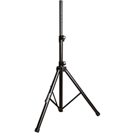 Yorkville SKS-09B Economy Tripod Adjustable Stand - 1 3/8 Inch Diameter - Steel Legs - Plastic Collar